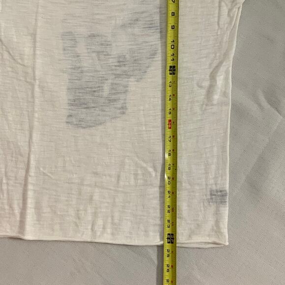 Skull Cashmere Cotton cream skull sweater size small - Picture 7 of 7